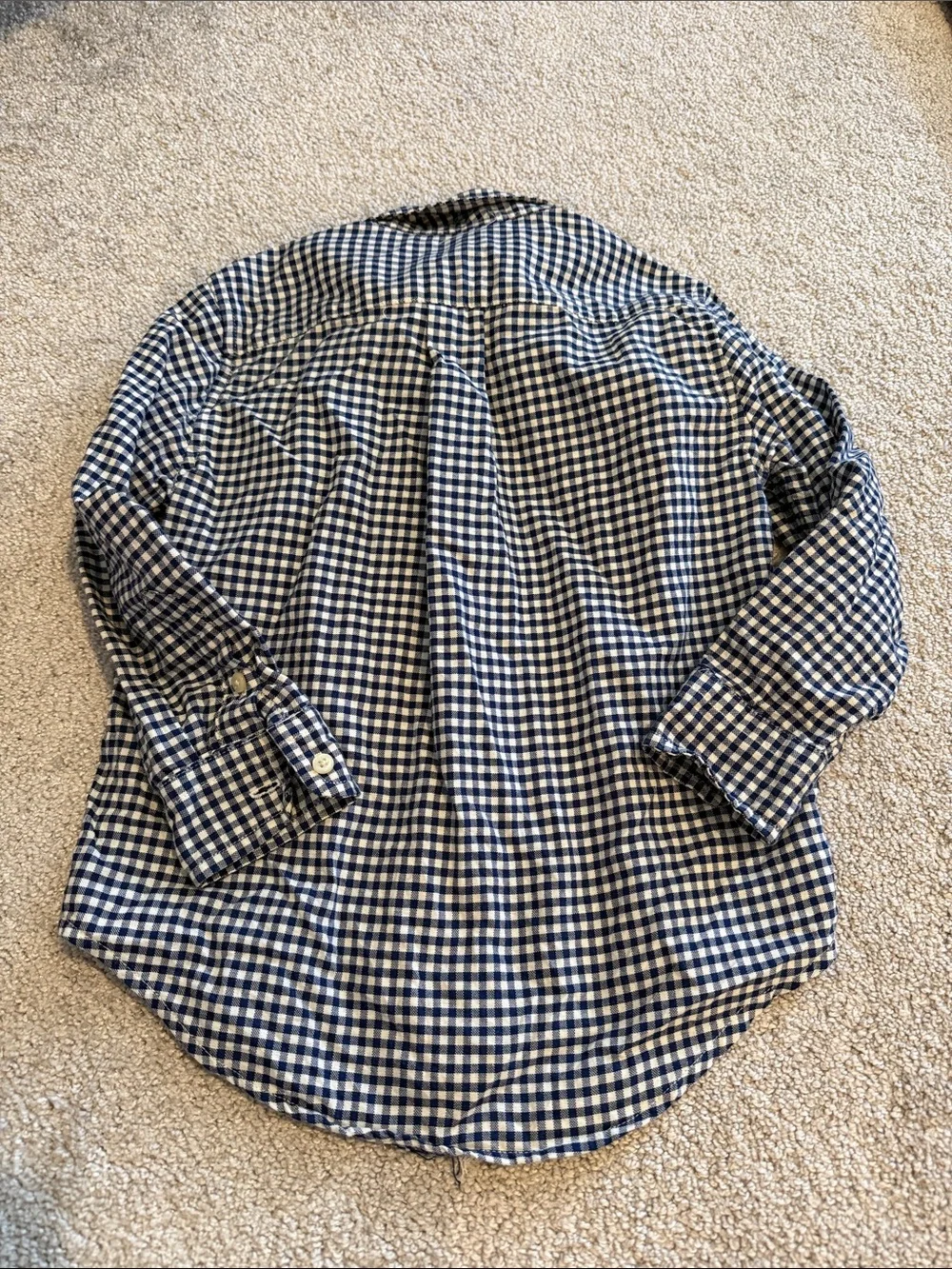 Ralph Lauren and Janie and Jack bundle button down shirts size 4